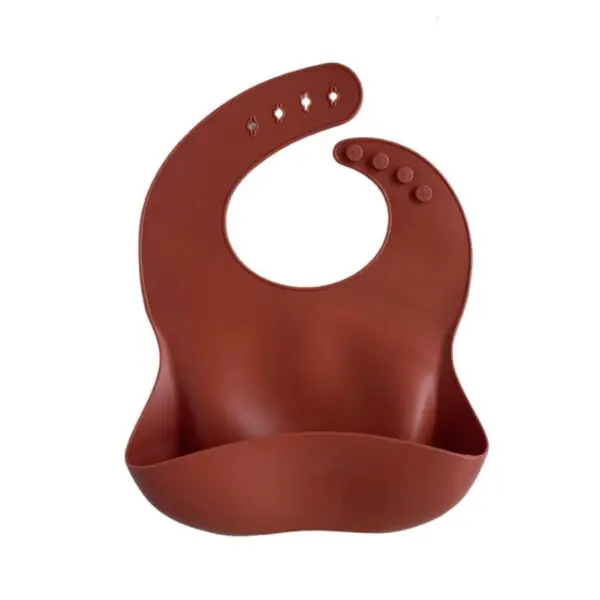 Babero Silicona - Camel