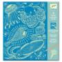 Papel para Rascar - Vida Marina