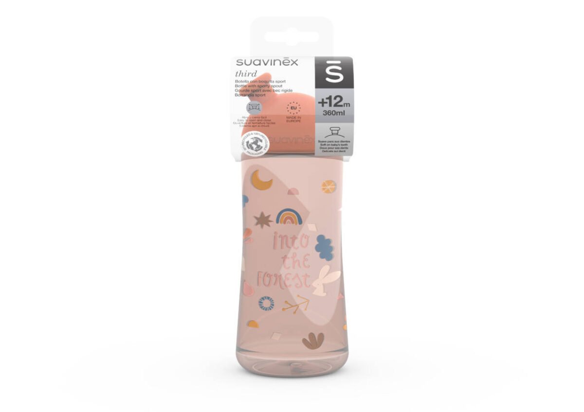Botella 270ml sport +12m - Rosado