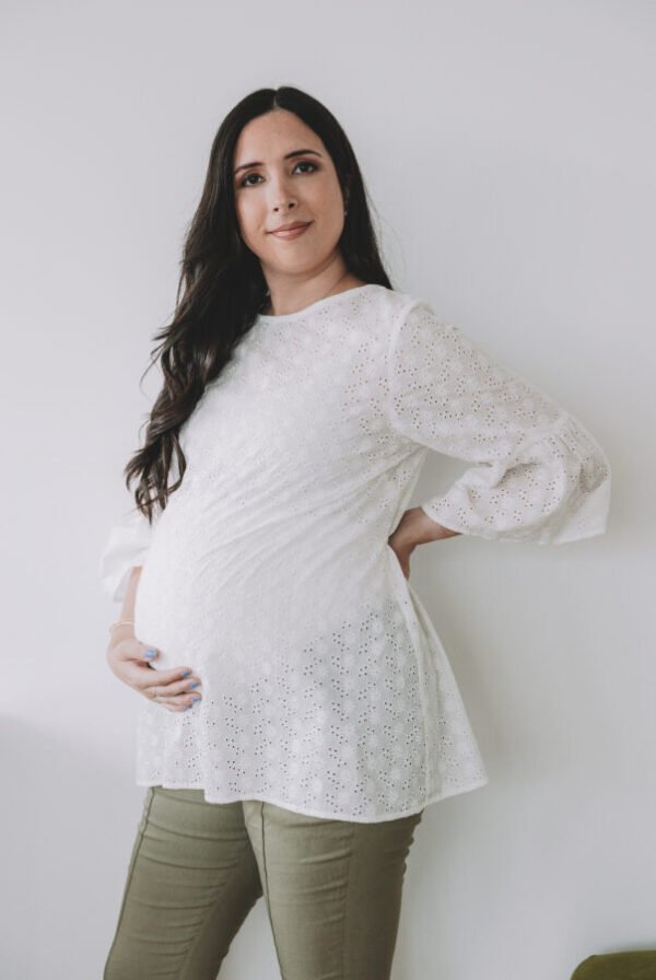 Blusa Broderi - Blanco