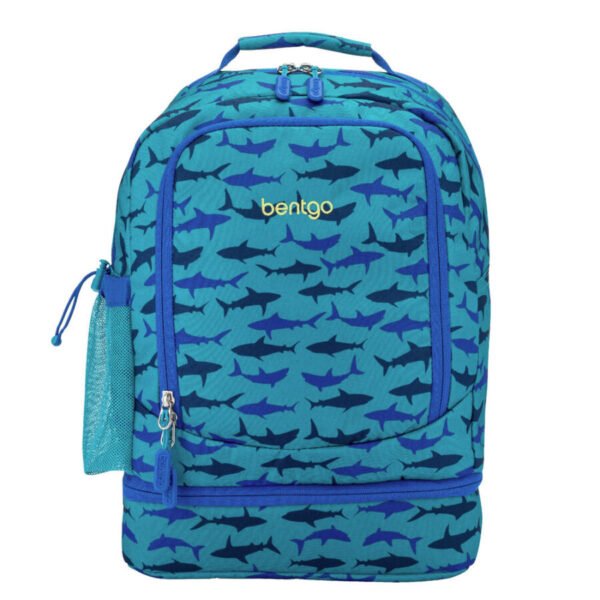 Mochila Bentgo Kids 2 en 1 - Tiburones