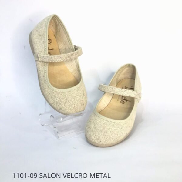 Salón Velcro Lino - Metal