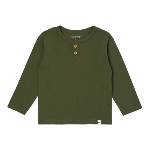 Polo ML Henley - Bronze Green