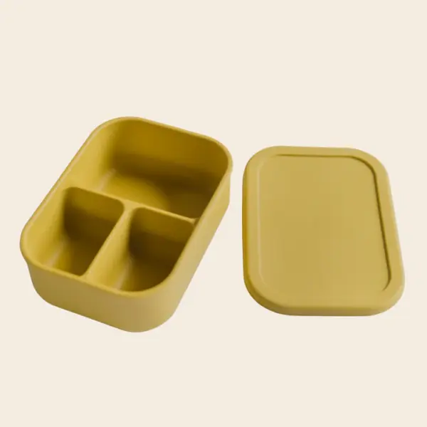 Bento Box 3 Divisiones - Mustard