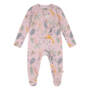 Pijama Niña Bebé Footed - Rosado - 0-3M