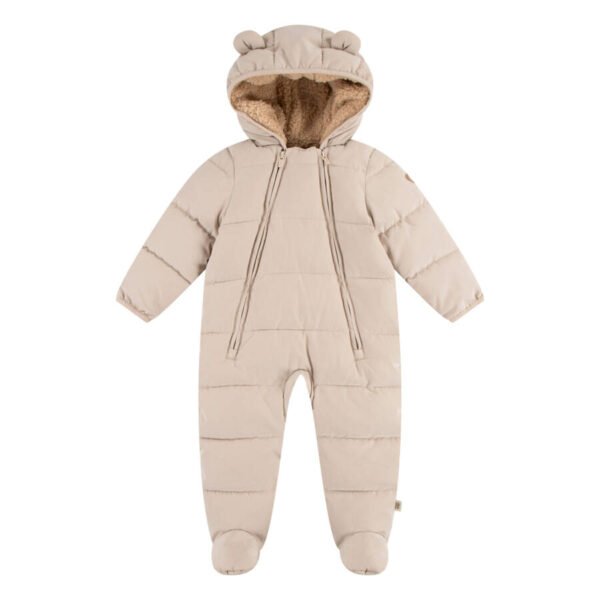 Snowsuit Niño Bebé Estampado - Beige