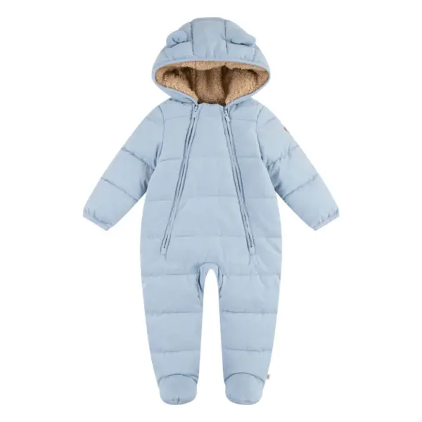 Snowsuit Niño Bebé Estampado - Celeste