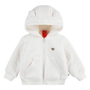 Casaca Niño Bebé Sherpa Lined Diamond - Off White