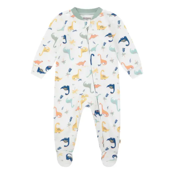 Pijama Niño Bebé Footed - Off White