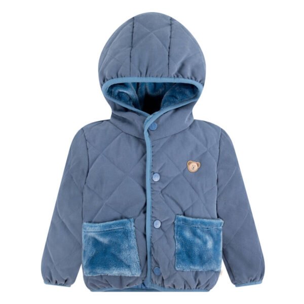Casaca Niño Bebé Acolchada Diamont - Azul