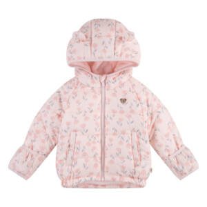Casaca Niña Bebé Acolchada AOP - Rosado