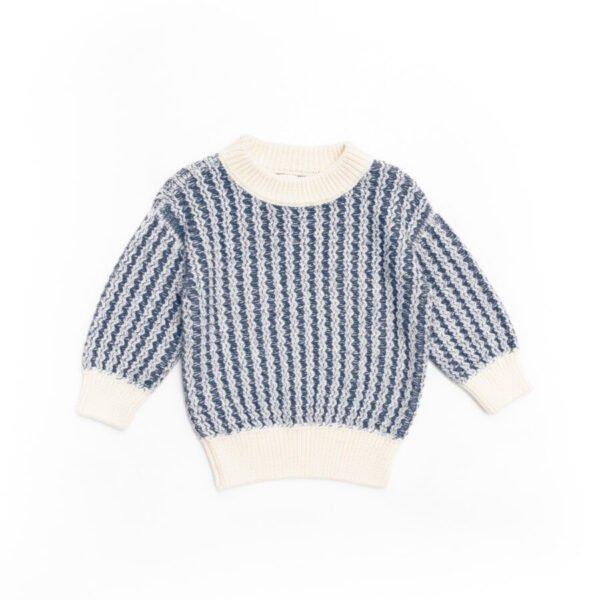 Sweater Zigzag - Azul