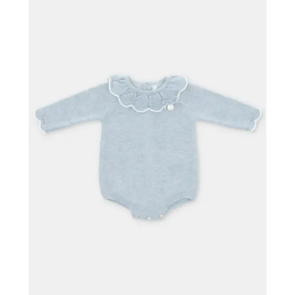Pelele Punto Unisex Cielo