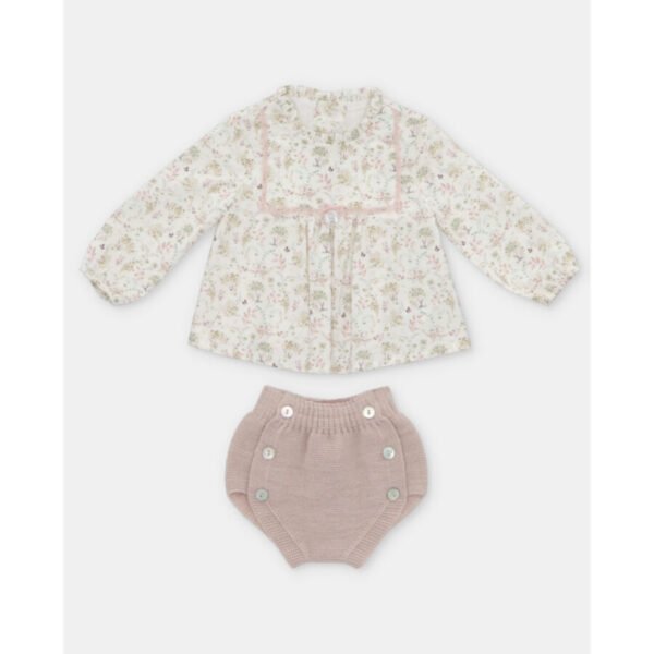 Conjunto Blusa Braga Niña Peonia
