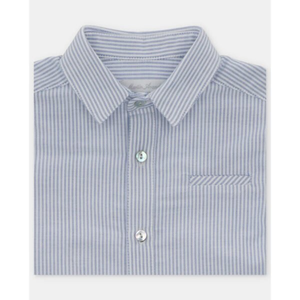 Camisa Rayas Niño Plum - Imagen 3