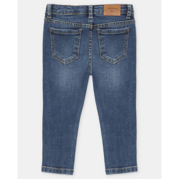 Pantalón Vaquero Botón Unisex Plum - Imagen 2