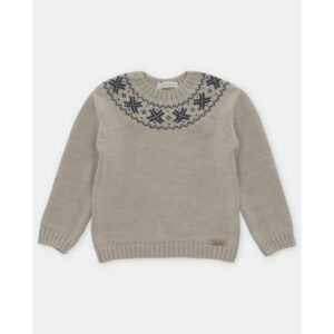 Jersey Jaquard Niño Ciel
