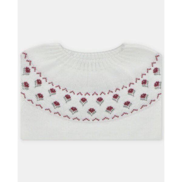 Jersey Jaquard Niña Plum - Imagen 3