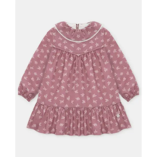 Vestido Niña Plum