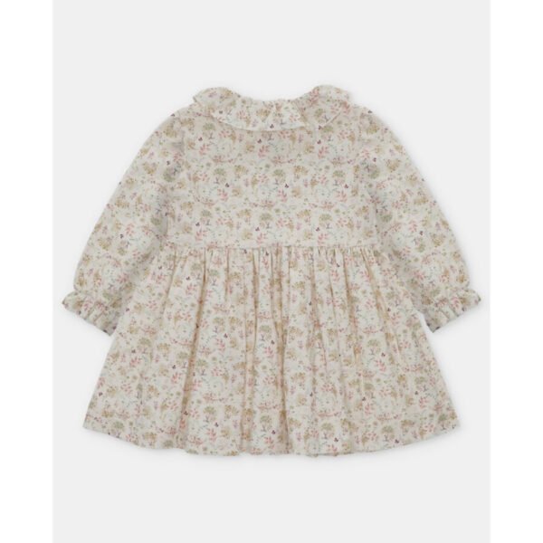 Vestido Punto Smock Niña Peonia - Imagen 2