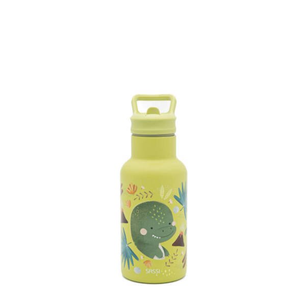 Botella Térmica 350ml. Cracky el Dinosaurio