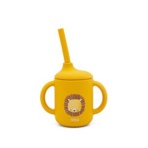 Vaso de Silicona con Pajita de Chompy el León