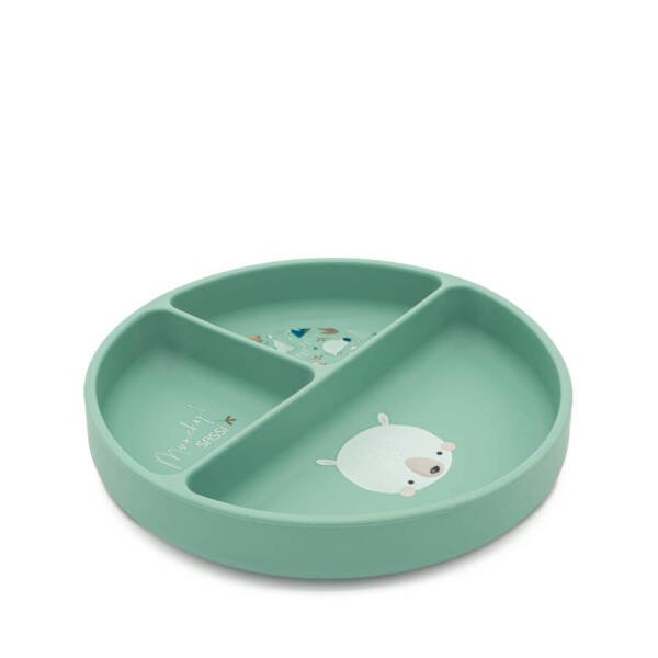 Plato de Silicona de Munchy el Osito - Imagen 2