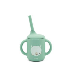 Vaso de Silicona con Pajita de Munchy el Osito