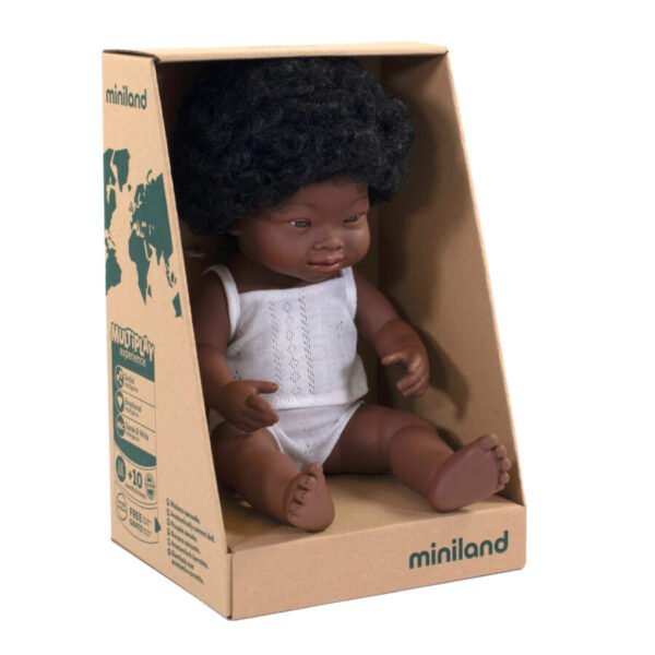 Muñeco - Babydoll Afroamerican Doll 38cm.