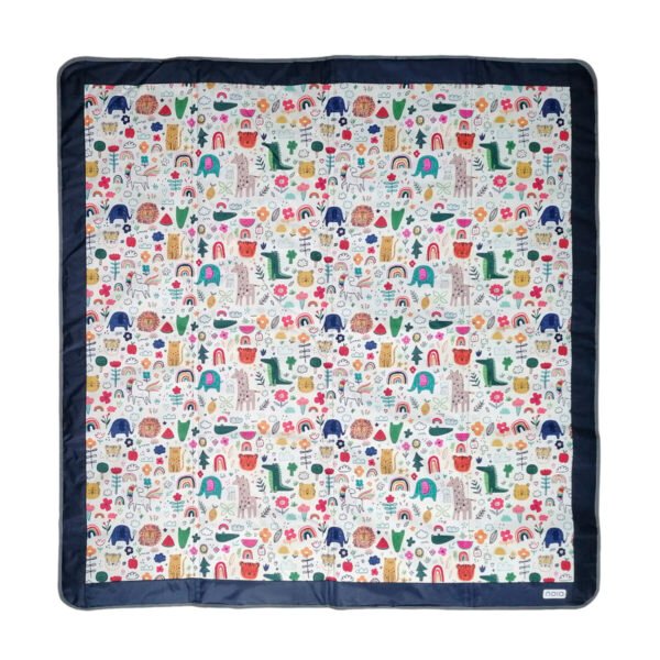 Noia mat Joy jungle exterior azul marino