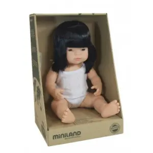 Muñeca - Babydoll Asian Girl 38cm.