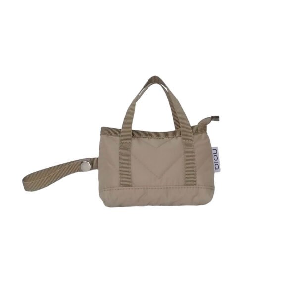 Porta chupones beige
