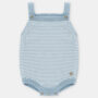 Pelele Punto Unisex Capri - Azul Empolvado 001-11266, 12M