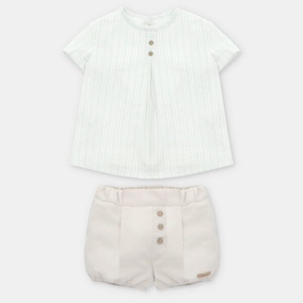 Conjunto Camisa Bombacho Niño Lucca