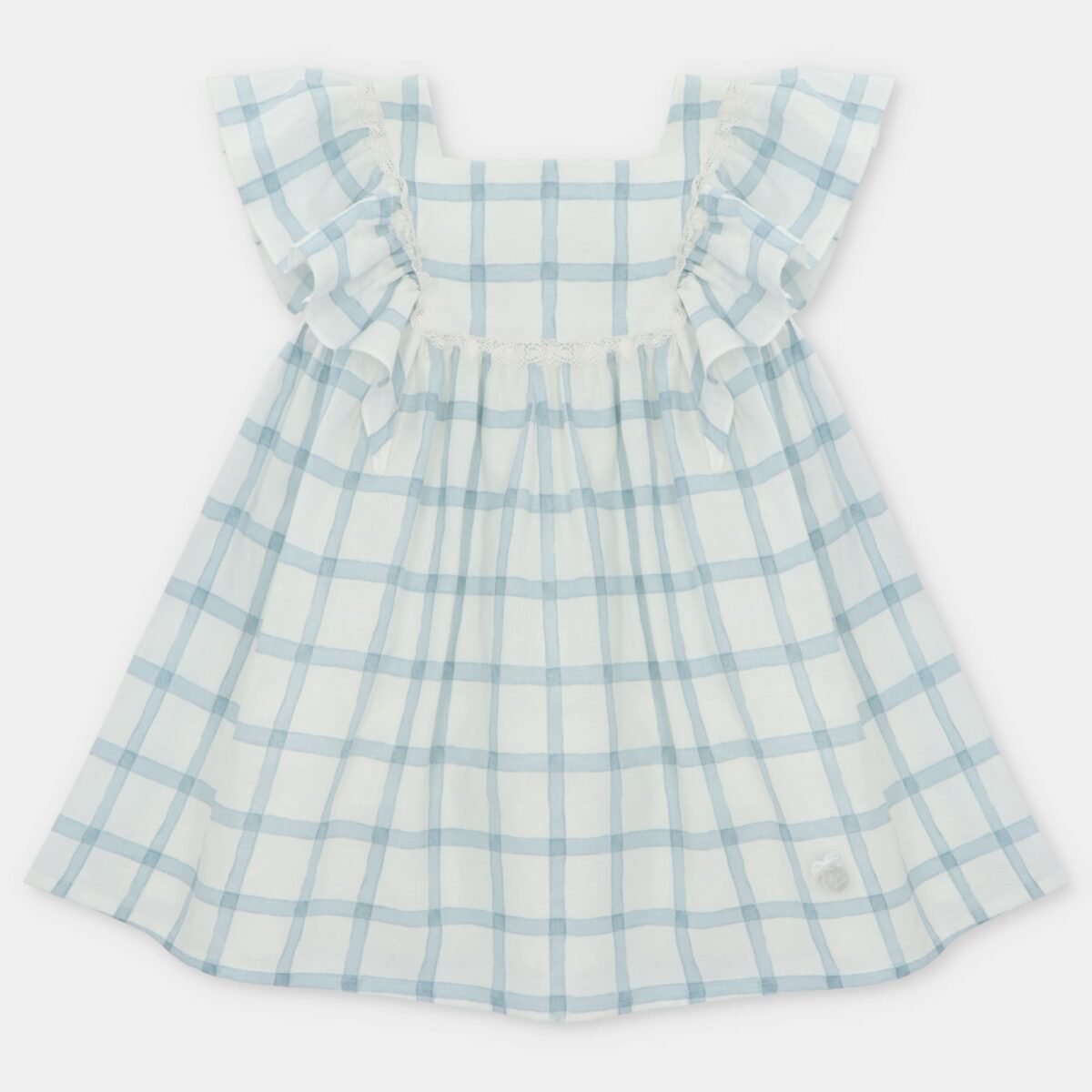 Vestido Niña Cuadros Capri