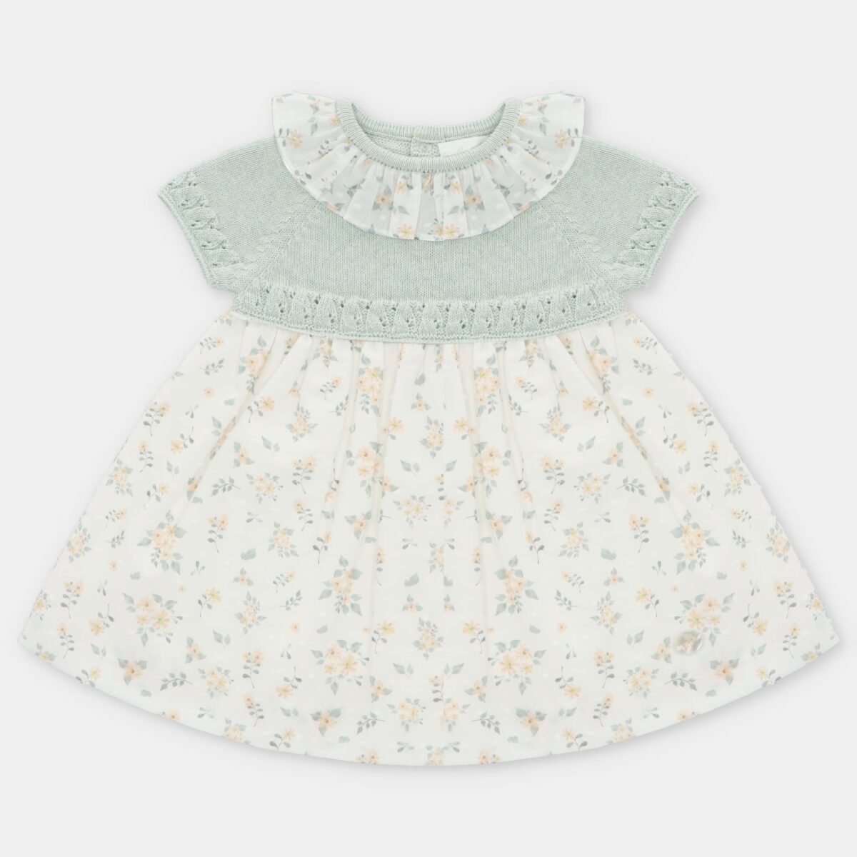 Vestido Punto y Tela Lucca