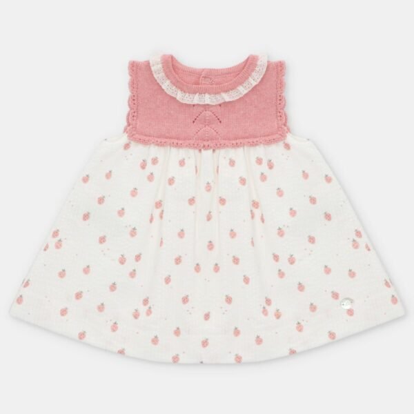 Vestido Punto y Tela Fresonara