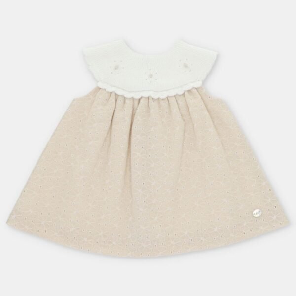 Vestido Punto y Tela Volterra