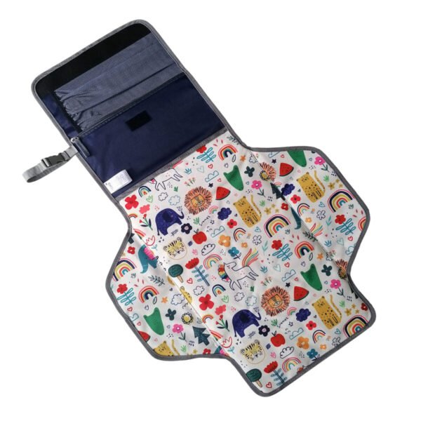 Cambiador portátil Joy jungle exterior azul marino