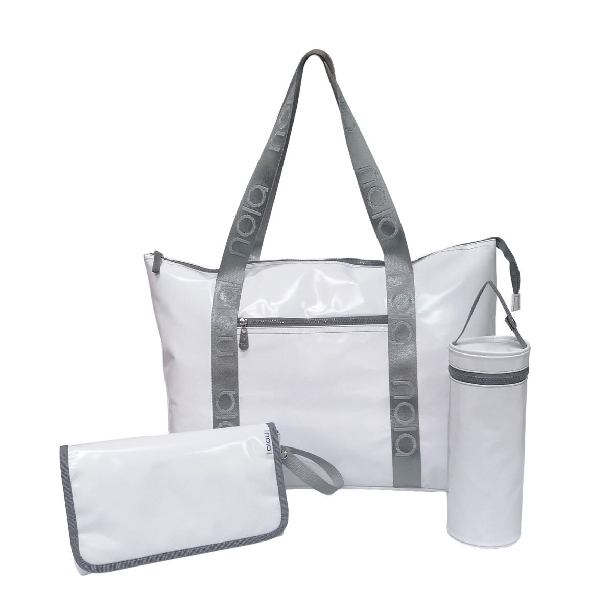 Summer baby bag blanco