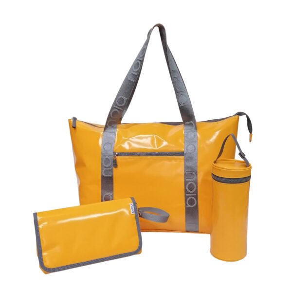 Summer baby bag mostaza