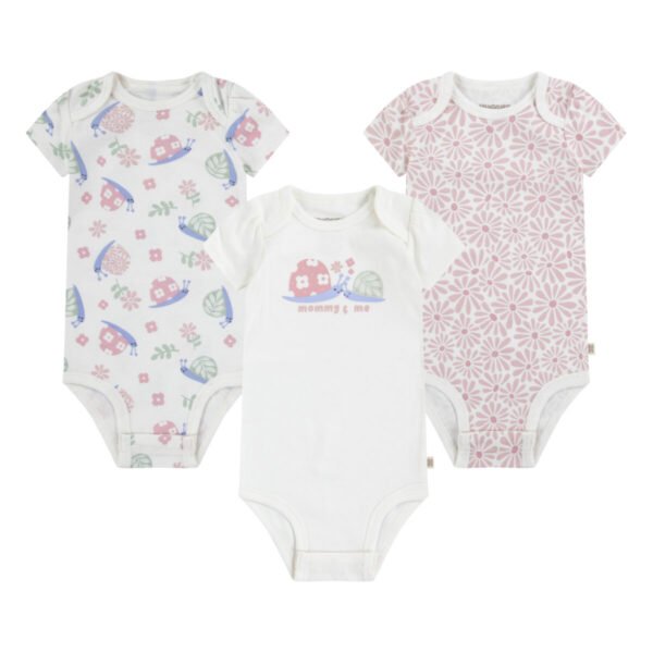 Body Niña Bebé 3 Pack - Rosa / Carac