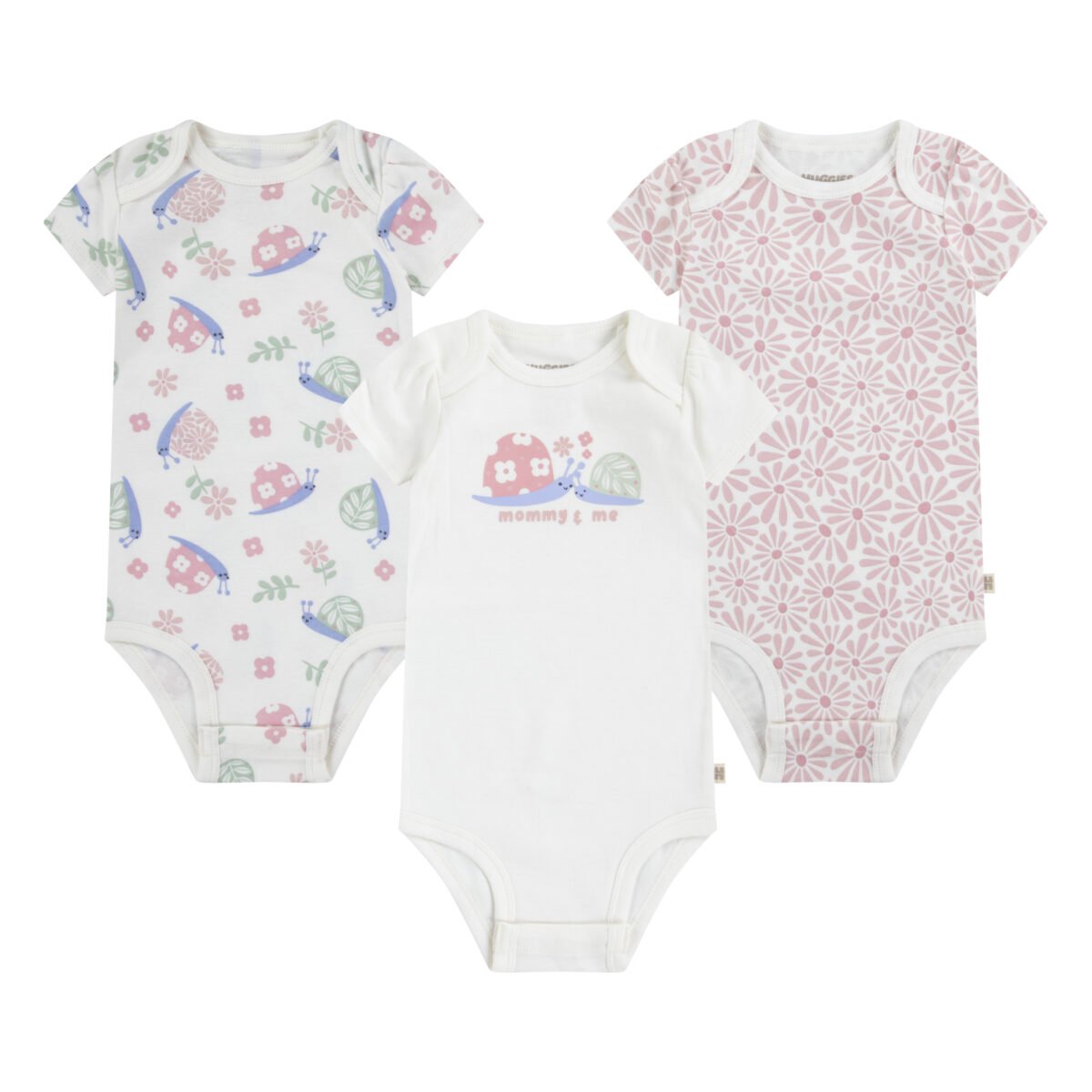 Body Niña Bebé 3 Pack - Rosa / Carac