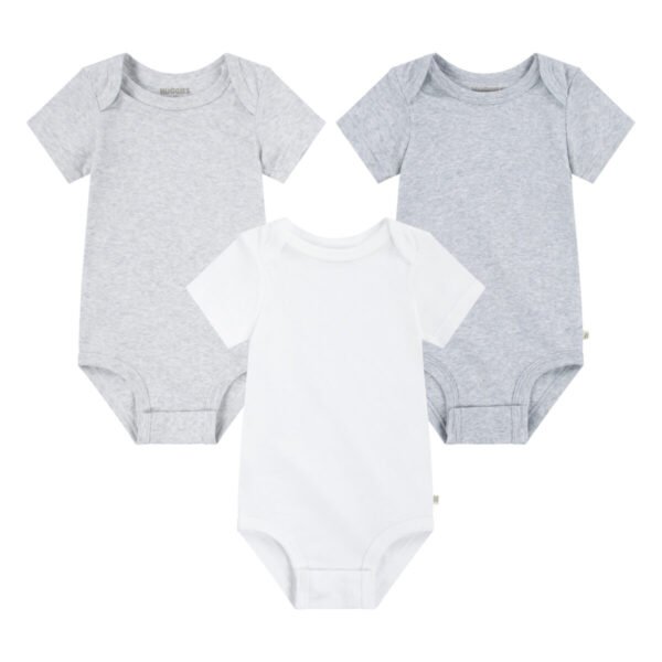 Body Niño Bebé 3 Pack - Gris