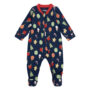 Pijama Niño Bebé Christmas - Azul - 9M