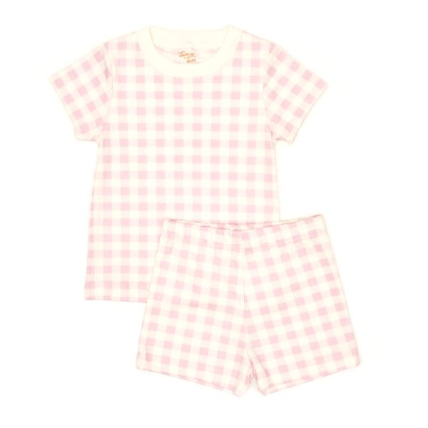 Pijama Polo + Short - Cuadros Fu