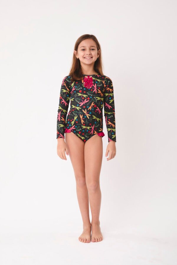 Enterizo ML con Piernas - Libélulas