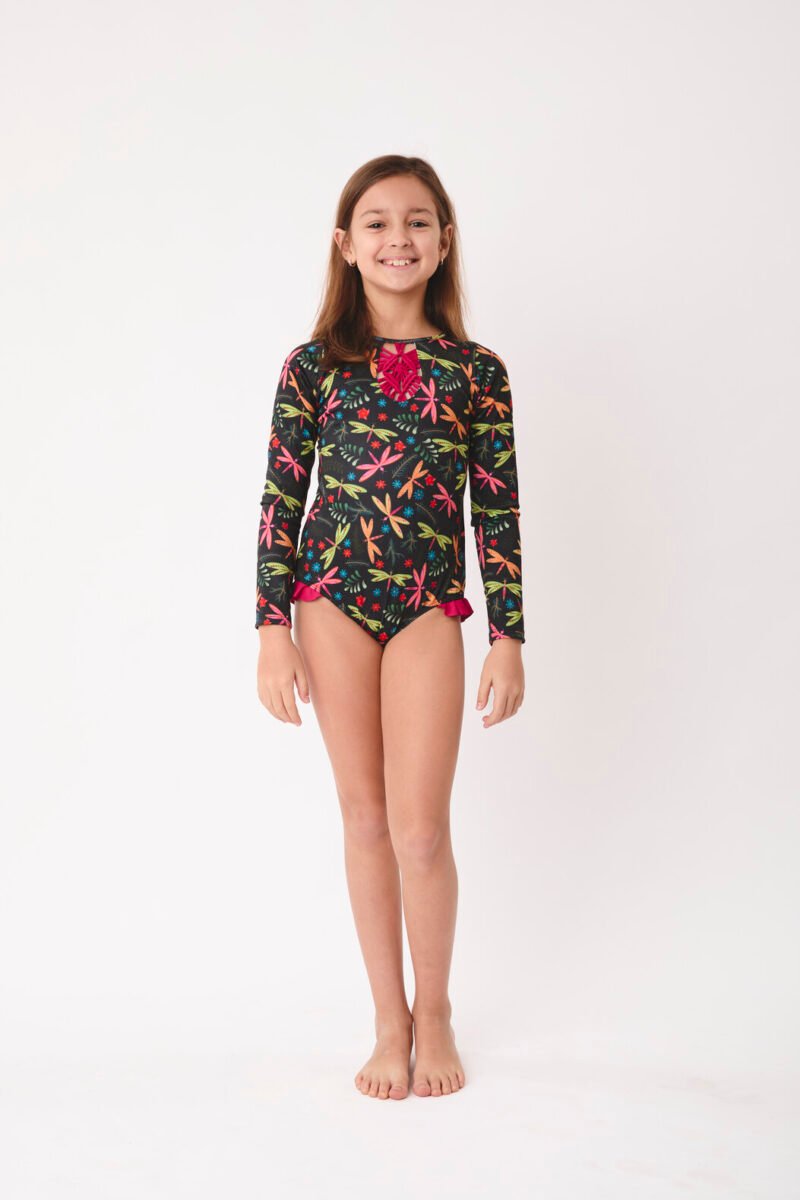 Enterizo ML con Piernas - Libélulas