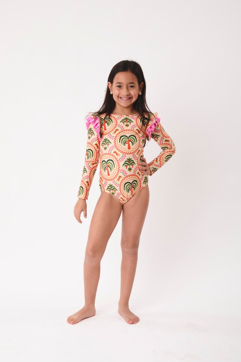 Bailarinas Bobos en Hombro - Palmeras