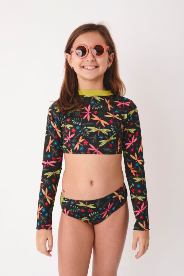 Bikini ML Espalda Abierta - Libe Dark